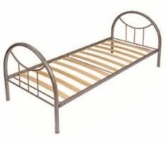 Кровать Вояж на металлокаркасе основание берёзовые ламели (Вега)
